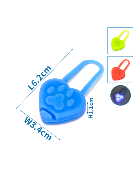 Colgante Led forma candado