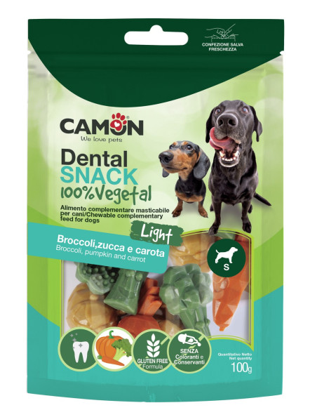 Dental Snack Vegetal Camon 100gr