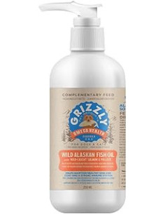 Grizzly Wild Salmon Oil 125 DogCat