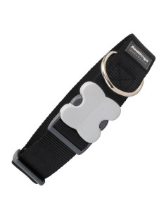 Red Dingo Collar liso perro Extra ancho Talla L NG