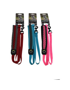 Traildog Breathable Leash Normal Carabiner Red