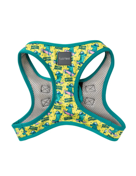 FuzzYard Step in Harness - Sk8ter Gator XS
