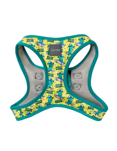 FuzzYard Step in Harness - Sk8ter Gator XXS