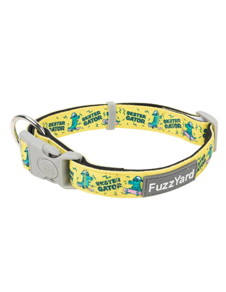 FuzzYard Neoprene Collar Sk8ter Gator M