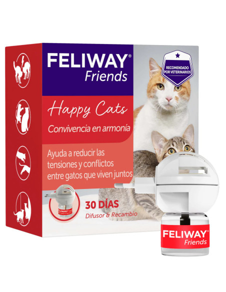 Feliway Friends Difusor + Recambio 48Ml