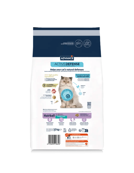 Advance Esterilizado Hairball 1,5Kg