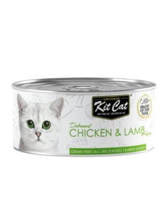 Kit Cat Lata Toppers - Pollo Cordero 80g