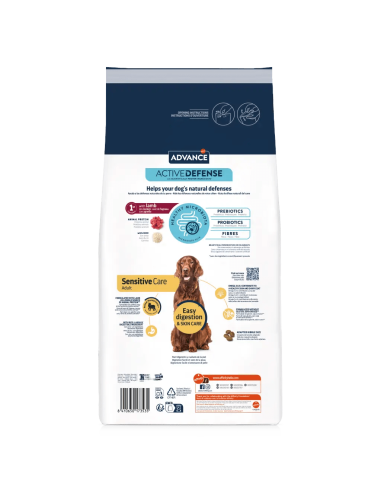 Advance Sensitive Cordero Arroz 3Kg