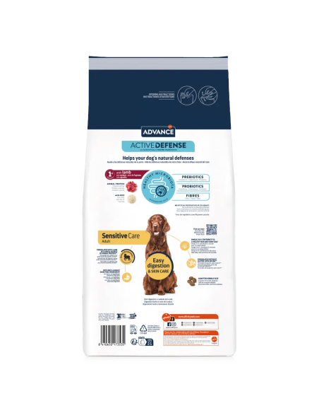 Advance Sensitive Cordero Arroz 3Kg