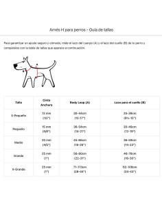 Red Dingo Petral liso Talla XL GR 2