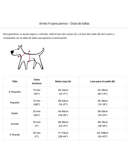 Red Dingo Petral Style Talla M NG paw