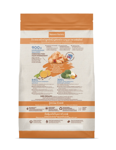 Nature's Variety Gato Selected Stz Nrw Salmón 3Kg