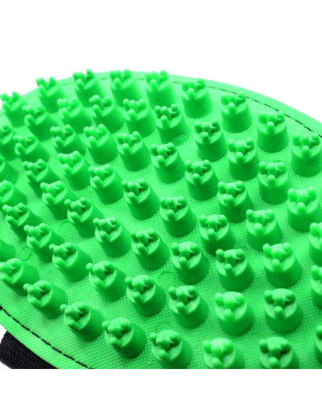 Manopla de goma verde ARTERO