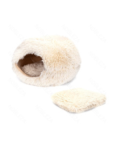 Cueva de felpa para gatos