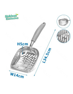 Pala de aluminio para areneros 2