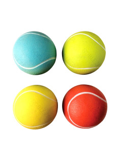Pelota de tenis de goma 6,3cm