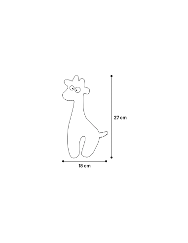 Peluche Pebbles Jirafa Pana