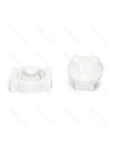 Set 2 en 1 de comida y agua para gatos