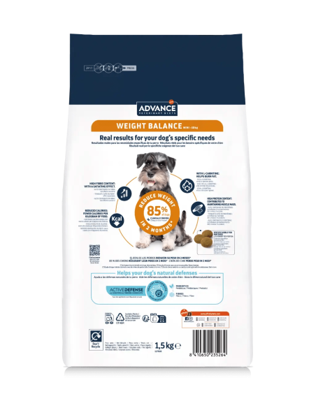 Advance Dieta Veterinaria Weight Balance Mini 3Kg