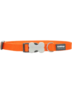 Red Dingo Collar liso perro Talla M NA