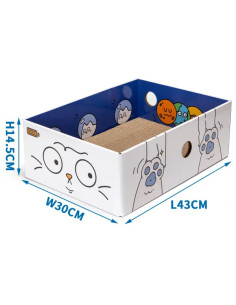 Rascador plegable para gatos