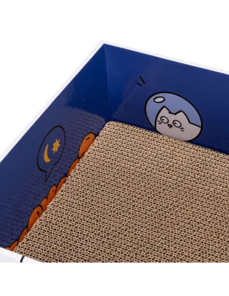 Rascador plegable para gatos