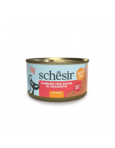 Schesir Gato Grill Pate De Sardina Con Salsa De Bogavante...