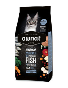 Ownat Ultra Cat Young Stz Pescado 1,5Kg