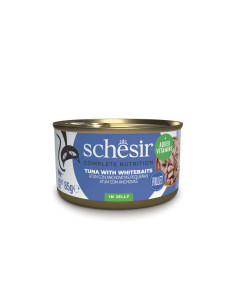 SCHESIR Gato Atún con anchovetas pequeñas en gelatina 85gr