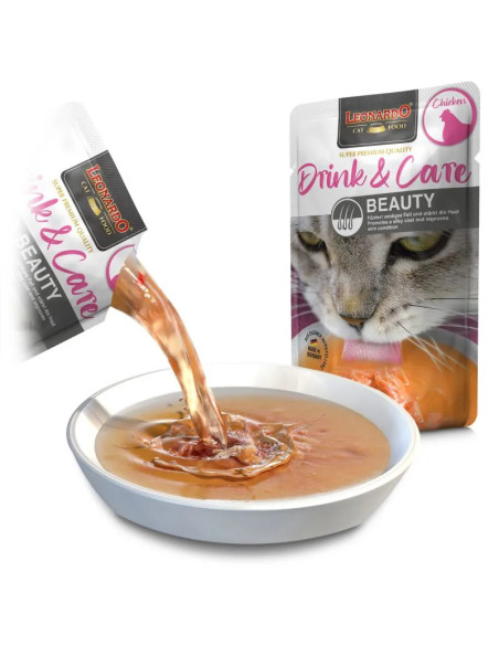 Leonardo Drink & Care Beauty Pollo 40gr
