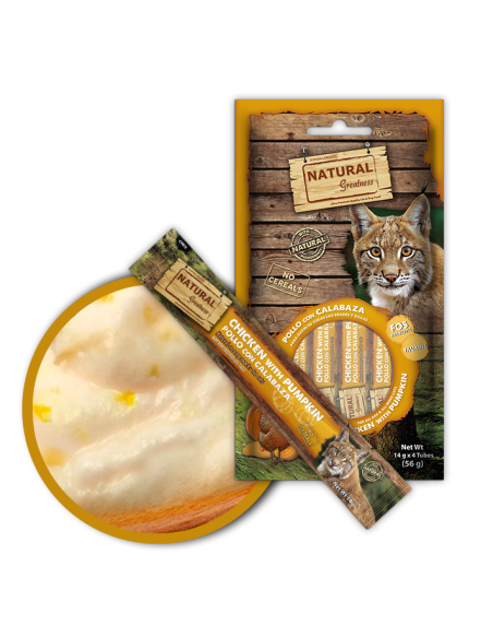 Natural Greatness crema de pollo con calabaza