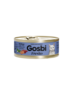 Gosbi Fresko Esterilizado Atún, Gambas, Calabacín 70gr