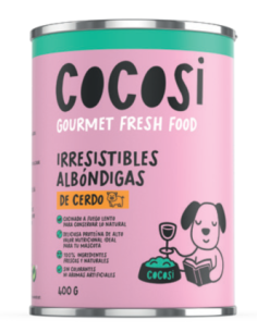 Cocosi lata albóndigas Cerdo 400gr