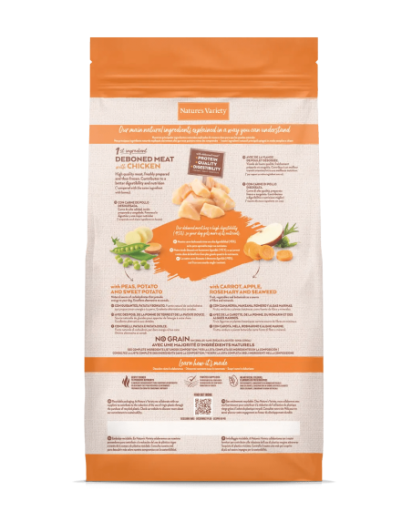 Nature's Variety Perro NG Adulto Mediano Pollo 3Kg