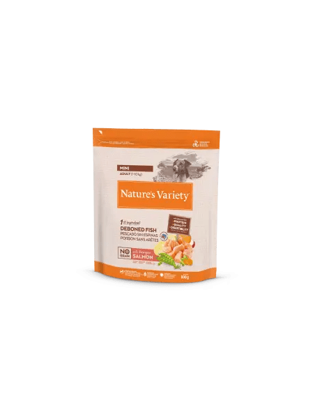 Nature's Variety Perro Original NG Mini Adulto Salmón  0,6Kg