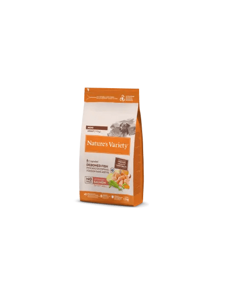 Nature's Variety Perro Original NG Mini Adulto Salmón 1,5Kg