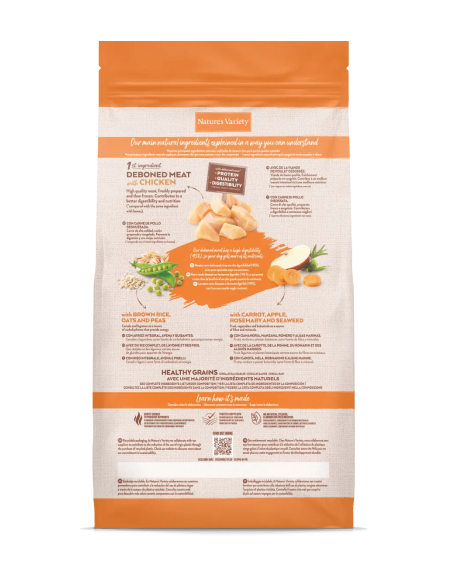Nature's Variety Perro Healthy Grains Puppy Mediano Pollo 3Kg