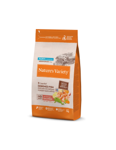Nature's Variety Perro NG Puppy Mediano Salmón 3Kg