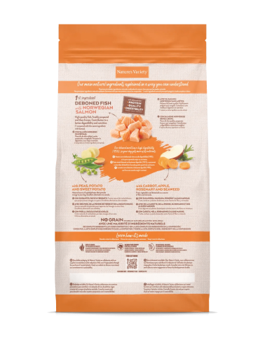 Nature's Variety Perro NG Puppy Mediano Salmón 3Kg