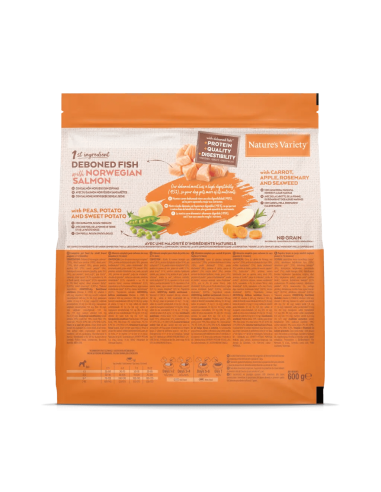 Nature's Variety Perro NG Puppy Mini Salmón 0,6Kg