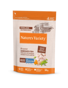 Natures Variety Gato Grain Stz Pescado Blanco 0,3Kg
