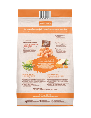 Nature's Variety Perro NG Adulto Mediano Salmón...