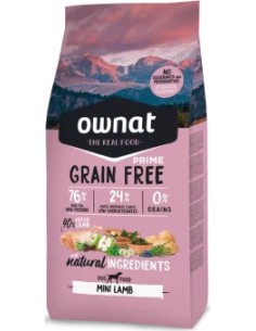 Ownat GF Prime Mini Adulto Cordero 1Kg