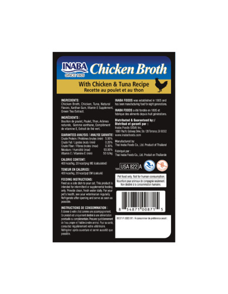 Churu Caldo pollo atun 40gr