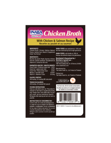 Churu Caldo pollo salmon 40gr