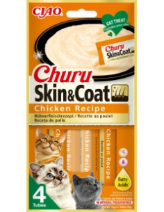 Churu Skin Coat pollo 4X14gr