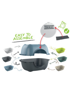 Bella Cat Toilette C: Anthracita